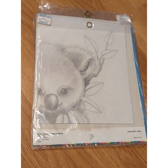 Dizzle Art Pre Shaded Iron On Fashion Transfer Koala Bear 50041 - Picture 6 of 9